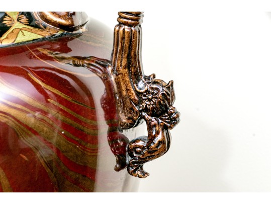 Highly Decorative Ceramic Urn