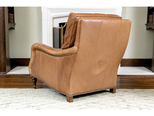 Wesley Hall Village Upholstery Leather Club Chair