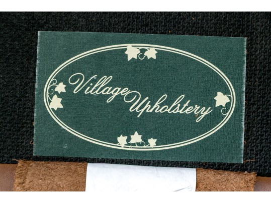 Wesley Hall Village Upholstery Leather Club Chair