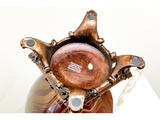 Highly Decorative Ceramic Urn