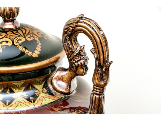 Highly Decorative Ceramic Urn