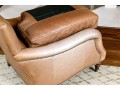 Wesley Hall Village Upholstery Leather Club Chair