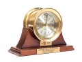 Trident Quartz Nautical Ships Bell Clock With Display Stand.  