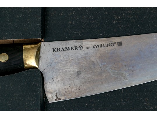 Collection Of Chef's Knives And Tools