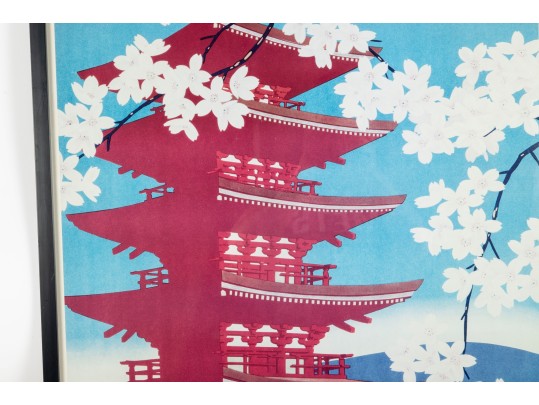 Vintage-Style Japanese Travel Poster