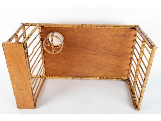 Vintage Bamboo Breakfast Tray
