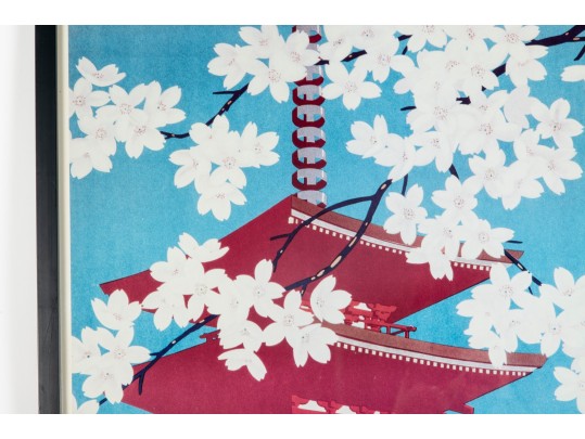 Vintage-Style Japanese Travel Poster