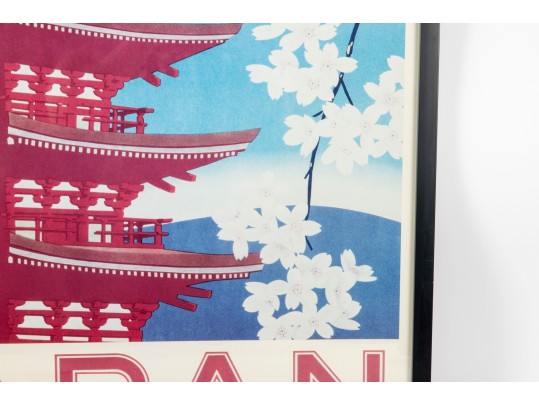 Vintage-Style Japanese Travel Poster