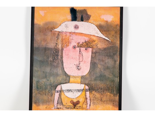 1974 Paul Klee Paris Exhibition Poster Peggy Guggenheim Foundation
