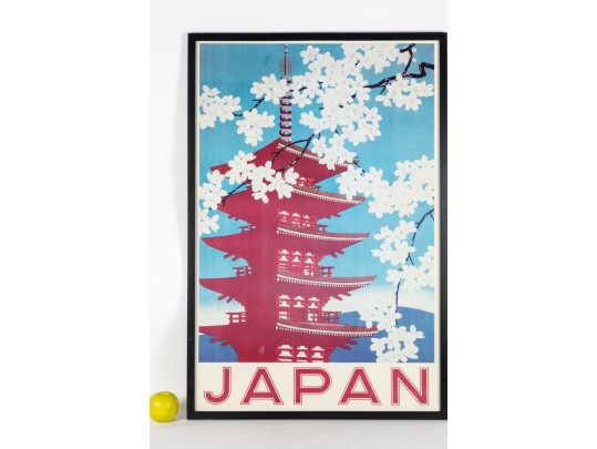 Vintage-Style Japanese Travel Poster