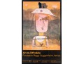 1974 Paul Klee Paris Exhibition Poster Peggy Guggenheim Foundation