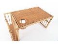 Vintage Bamboo Breakfast Tray