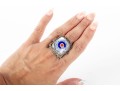 Excellent Millefiori Glass Rings