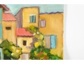 Hannah Cole Buie (American, B. 1955) Brantome Streets Oil On Canvas Painting