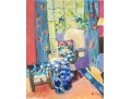 Hannah Cole Buie (American, B. 1955) Sunroom Oil On Canvas Painting