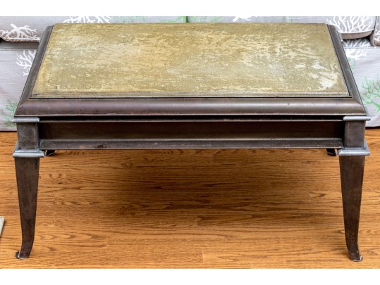 Stone Top Heavy Cast Iron Cocktail Table