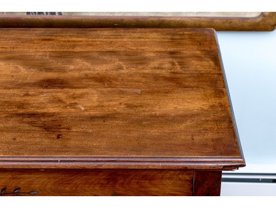 Antique Carved Chest Of Three Drawers