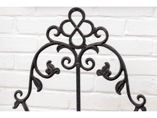 Pair Of Iron Hanging Planters