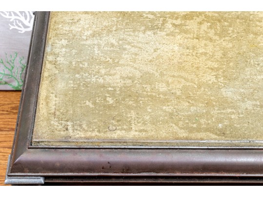 Stone Top Heavy Cast Iron Cocktail Table