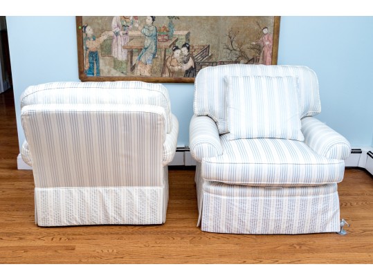 Pair Of Ralph Lauren Club Chairs
