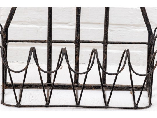 Pair Of Iron Hanging Planters