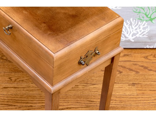 Classic Campaign Style Chest On Stand