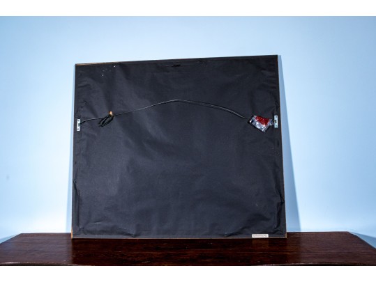 Watercolor And Pencil On Paper, Coastal Town