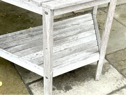 Outdoor Classics Teak Planting Table