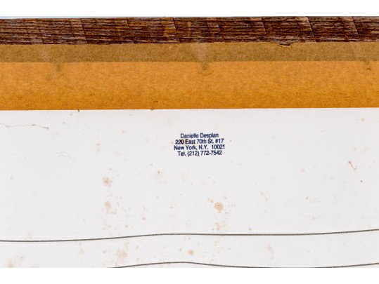 Danielle Desplan (French-American [NY], B. 1953) 