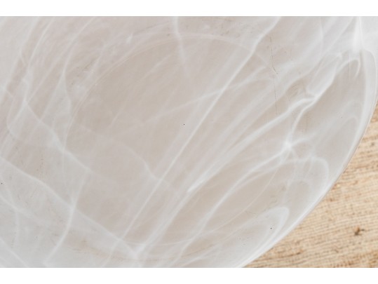 Decorative Glass Low Bowl