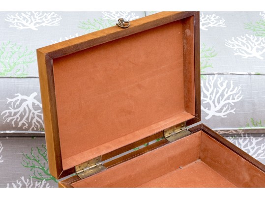 Classic Campaign Style Chest On Stand