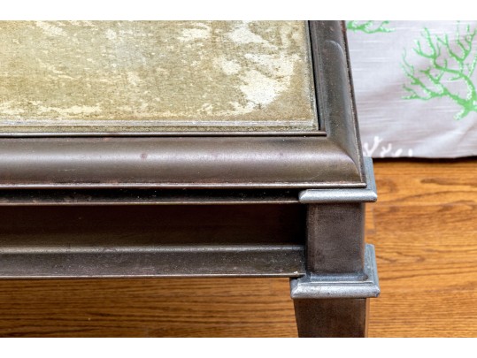 Stone Top Heavy Cast Iron Cocktail Table