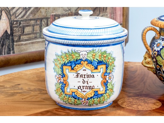 Two Italian Ceramic Vessels