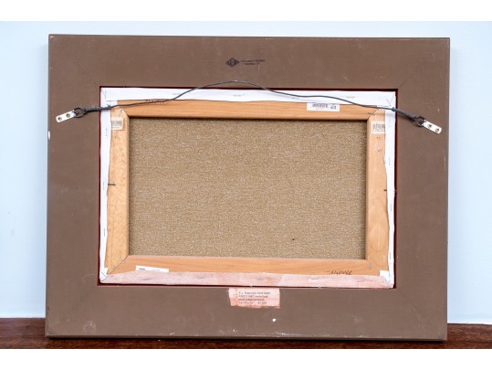 EJ Paprocki (American, B. 1971) Oil On Canvas, Impressionist Coastal Landscape