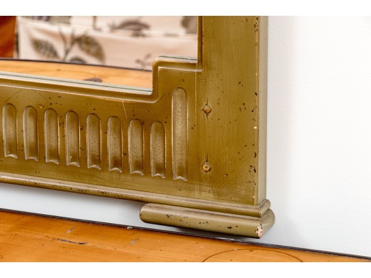 Louis XV Style Console Desk With Pier Mirror