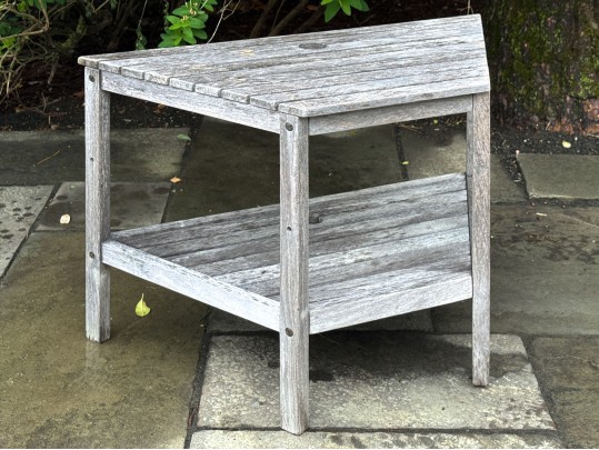 Outdoor Classics Teak Planting Table