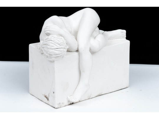 Ceramic Female Nude Sculpture