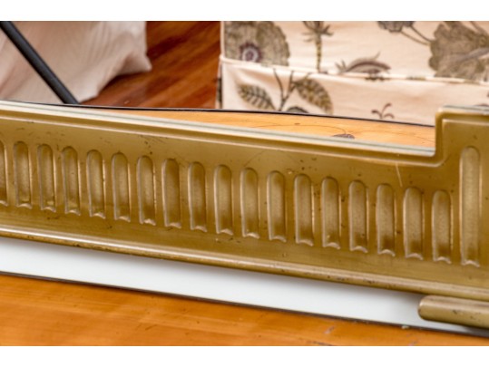 Louis XV Style Console Desk With Pier Mirror