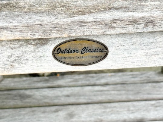 Outdoor Classics Teak Planting Table