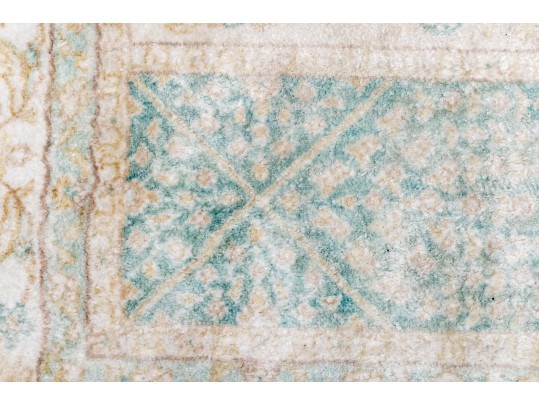 Hand-Knotted Wool Carpet, 4'-1 1/2