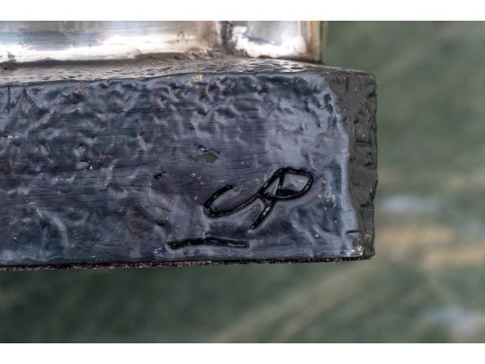 Mexican D'Argenta Silverplated Mayan Figural Candlestick