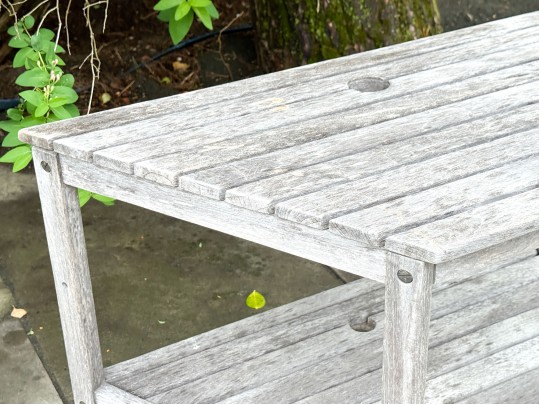 Outdoor Classics Teak Planting Table