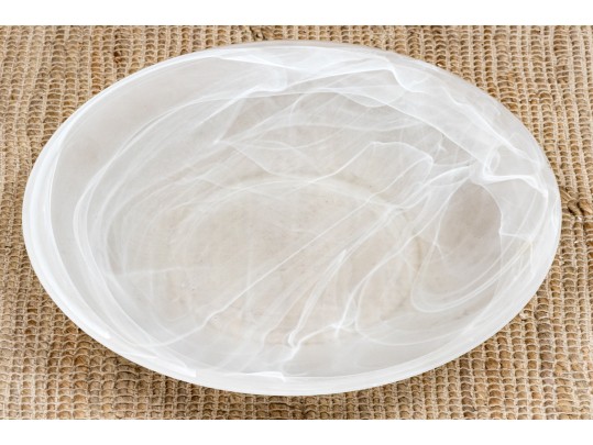 Decorative Glass Low Bowl