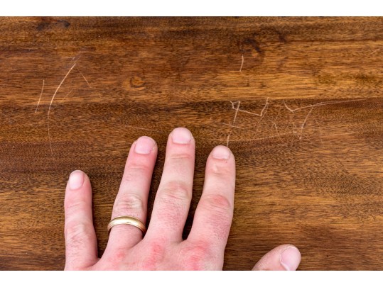 Antique Carved Chest Of Three Drawers