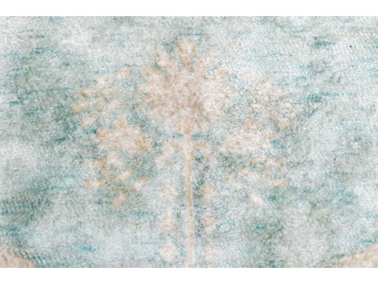 Hand-Knotted Wool Carpet, 4'-1 1/2