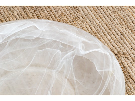 Decorative Glass Low Bowl