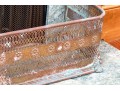 Antique Brass Fireplace Fender