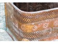 Antique Brass Fireplace Fender