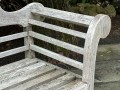 Elegant Outdoor Teak Settee