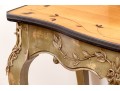 Louis XV Style Console Desk With Pier Mirror